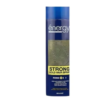 Energy Cosmetics Volumizing & Fixing Hair Spray Strong Hold 1