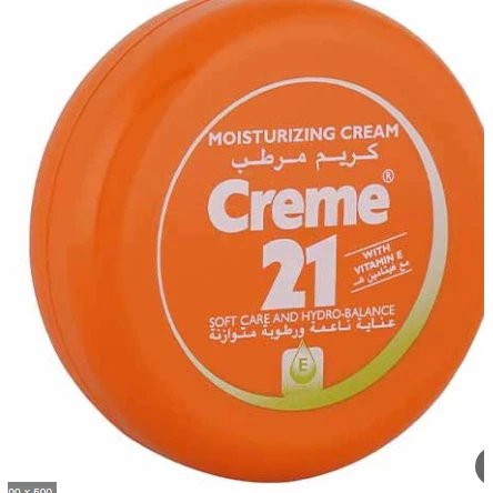 Creme 21 Moisturizing Cream with Vitamin E