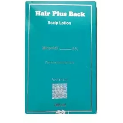 Hair Plus Back Scalp Lotion with 5% Minoxidil for Men