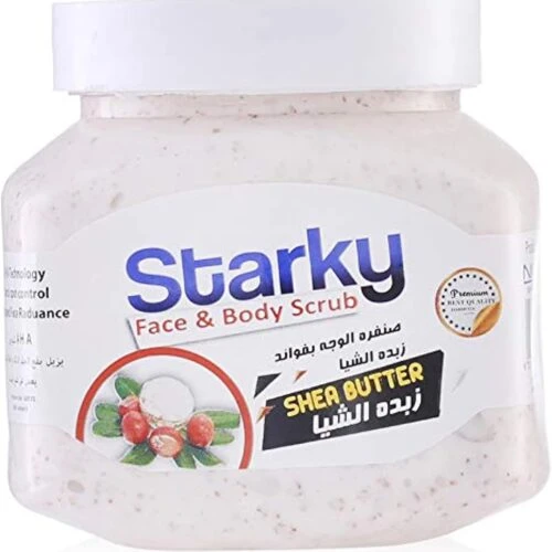 Starky Facial & Body Scrub with Shea Butter