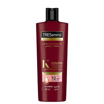 TRESemmé Keratin Smooth & Straight Shampoo with Argan Oil & Hydrolysed Keratin - low sulfate