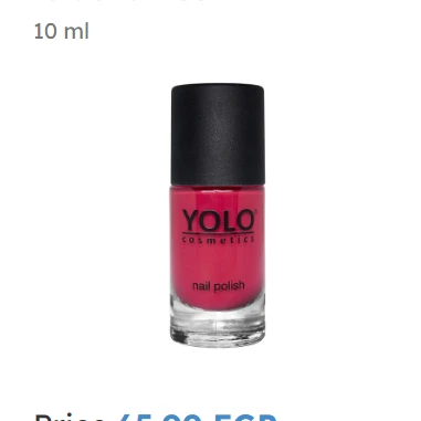 Yolo Nail Polish Watermelon 114 - toluene free