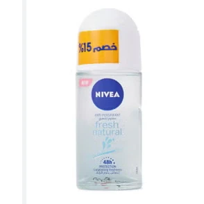 NIVEA Fresh Natural Antiperspirant Roll-On Deodorant for Women (15% Off)