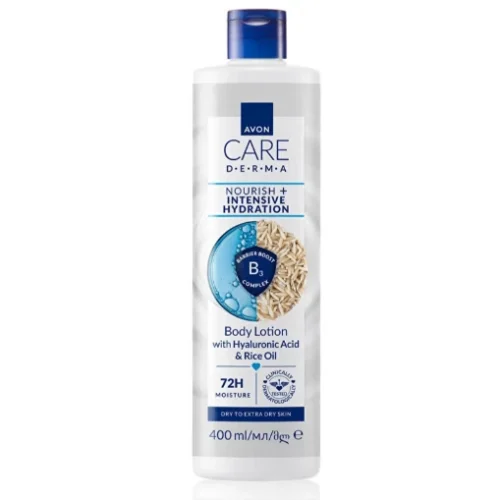 Avon Care Derma Nemlendirici + Cilt Tonu Görünümünü Eşitleyici Vücut Losyonu 400ml